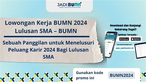 Lowongan Kerja Bumn Lulusan Sma Bumn Sebuah Pang