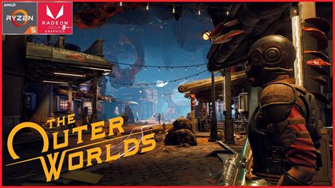 The Outer Worlds On Ryzen U Vega Asus Vivobook X Za Youtube