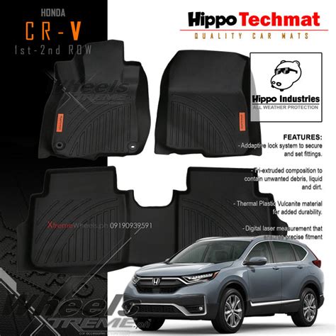 Honda CRV VX V 2017 To 2024 Hippo Techmat Thailand Version 2 Deep Dish