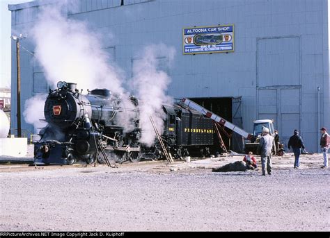 PRR 1361, K4, on her first fire after restoration, | Railroad photos ...