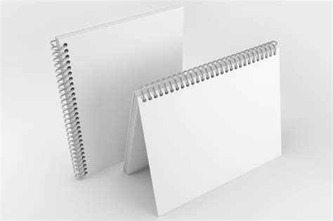 Spiral Book Mockup Product Mockups Ft Binding And Cover Envato