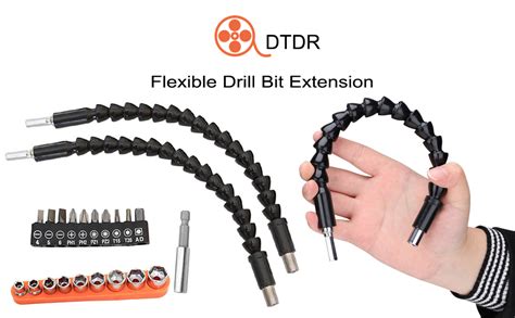 Flexible Drill Bit Extension Magnetic Hex Soft Shaft Flexible