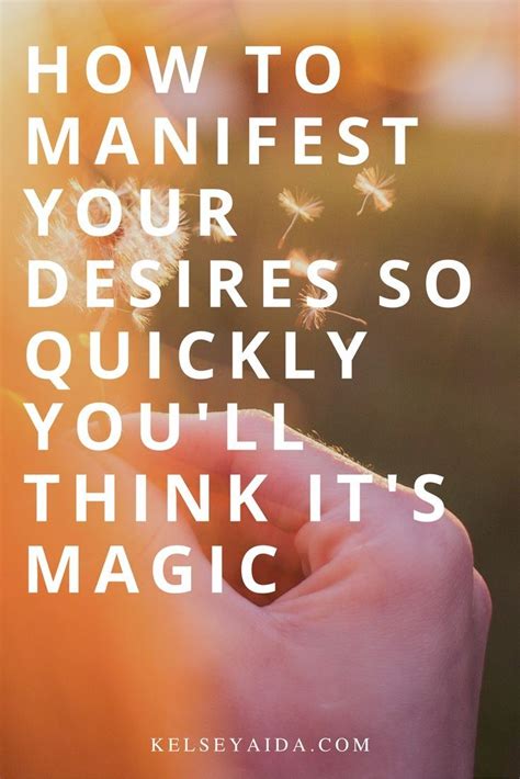 How To Manifest Your Desires So Quickly You Ll Think It S Magic Law