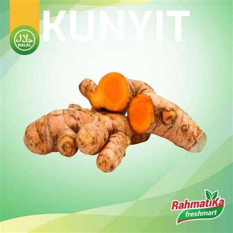 Jual Kunyit Segar Kunyit Fresh Kg Di Seller Rahmatika Freshmart