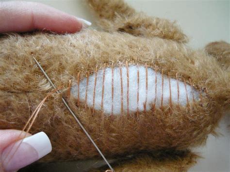 Teddy Bears Tutorials Closing Back Seams