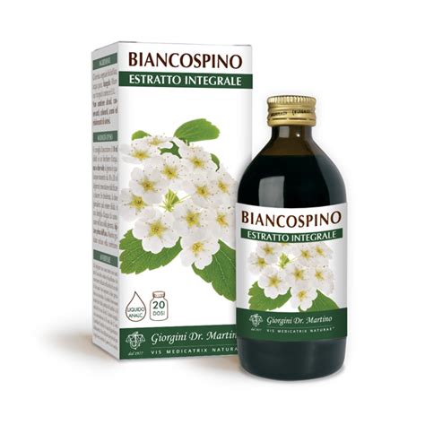 Biancospino Estratto Integrale Liquido Analcoolico Ml Giorgini Dr