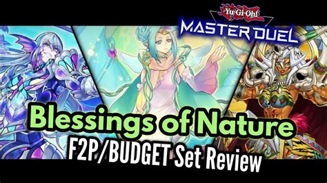 NEW SECRET PACK Blessings Of Nature BUDGET F2P Set Review Yu Gi Oh