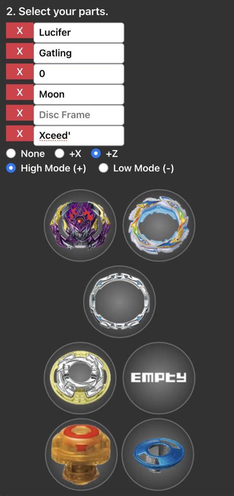 Rate My Combo R Beyblade