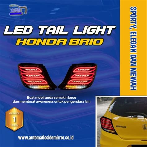 Jual Lampu Belakang Stoplamp Tail Light Honda Brio 2018 2019 Di Lapak