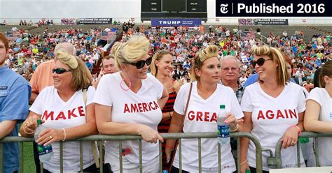 Opinion White Women Voted Trump Now What The New York Times