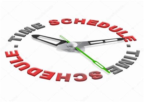 time schedule stock photo  kikkerdirk