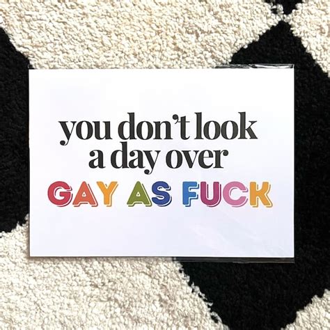 Gay Birthday Etsy