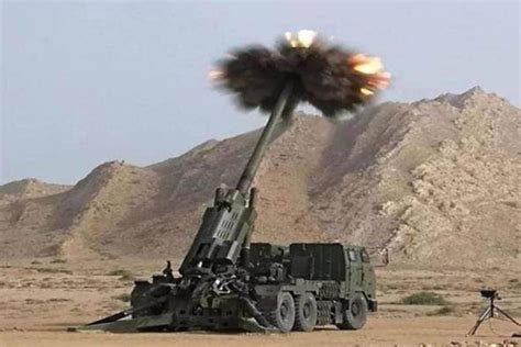 Chinese PLA Tests New 122mm Light Wheeled Howitzer Anti Tank Weapon In