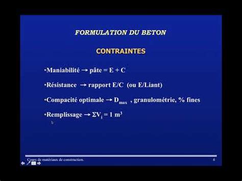 Découvrir 84 imagen formule du beton fr thptnganamst edu vn