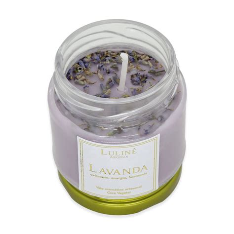 Vela Arom Tica Perfumada Lavanda G Elo Produtos Especiais