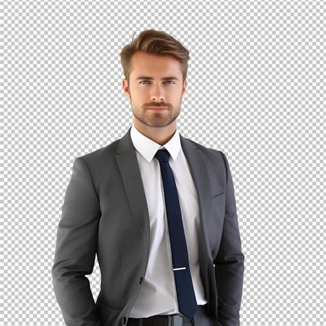 Premium Psd Portrait Businessman Smiling And Success