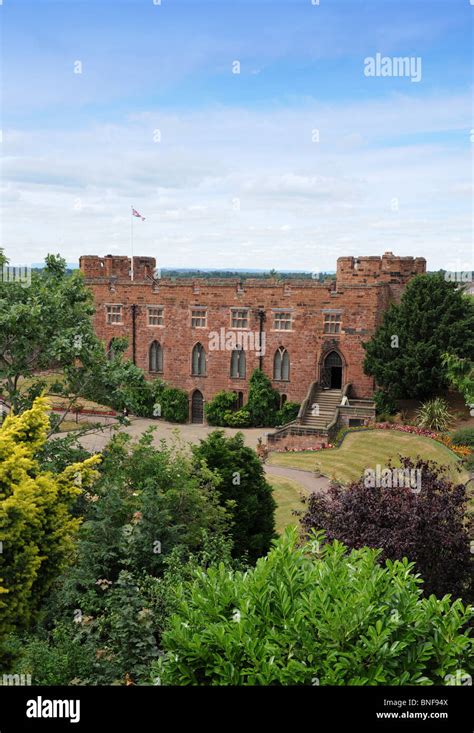 Shrewsbury Castle Shropshire England Uk Stock Photo - Alamy