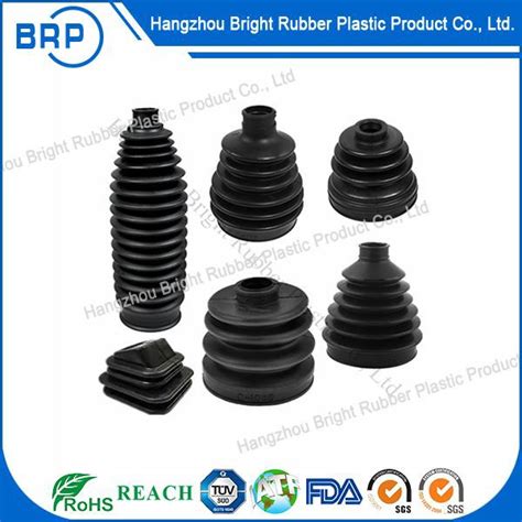 China Customized Oem Various Hardness And Shape Molded Rubber Bellows