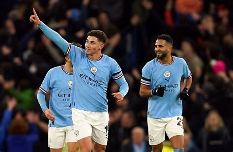 Julián Álvarez Marcó En La Goleada Y Clasificación Del Manchester City