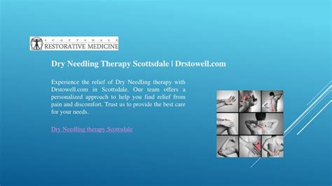 Ppt Dry Needling Therapy Scottsdale Powerpoint