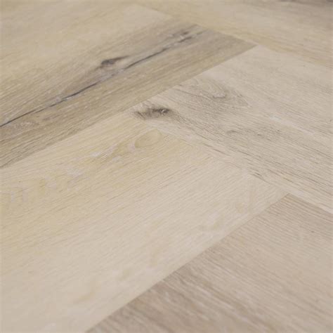 Ambiant Spigato Light Oak 2511 Visgraat Verlijmde PVC Vloer Licht Bruin