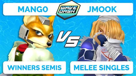 Wavedash Mang Fox Vs Jmook Sheik Ssbm Winners Semis