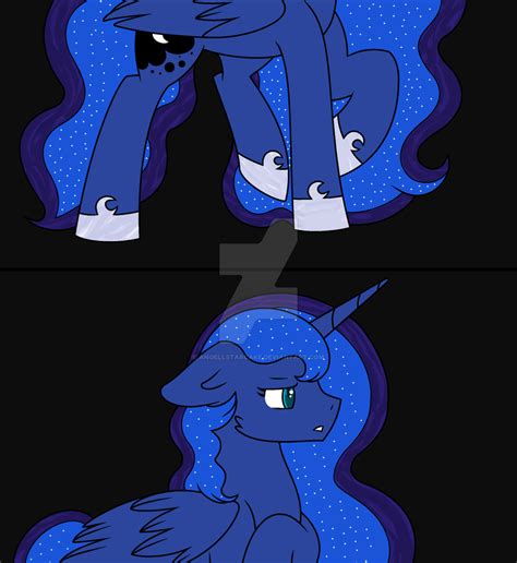 Safe Artist Angellstarcake Princess Luna G Female Solo