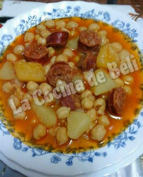 La Cocina De Beli Mar Potaje De Garbanzos Con Chorizo