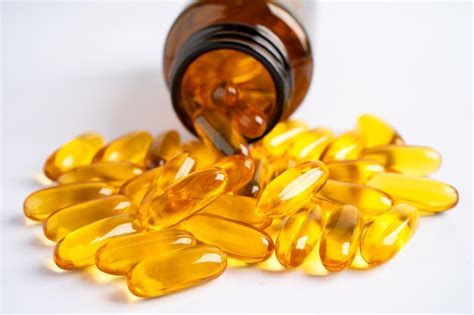 Premium Photo Fish Oil Omega Capsules Vitamin With Epa And Dha