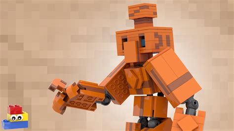 Lego Minecraft The Copper Golem Mech Tutorial Youtube