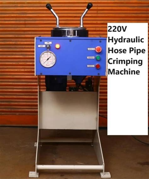 MS 220V Hydraulic Hose Pipe Crimping Machine Automation Grade