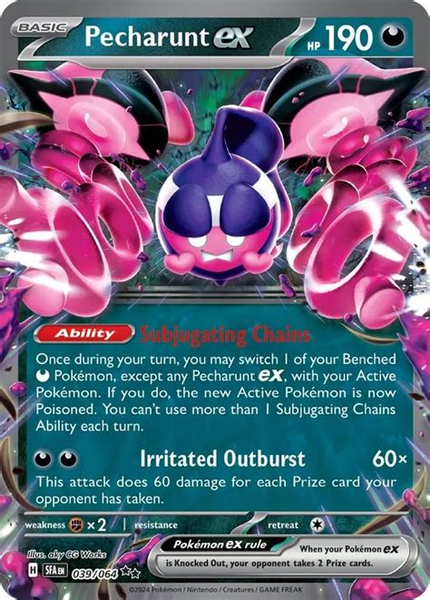 Pecharunt Ex Box Pokemoncard