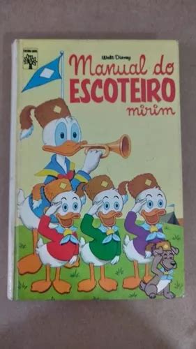 Manual Do Escoteiro Mirim Walt Disney 1a Edição 1971 MercadoLivre