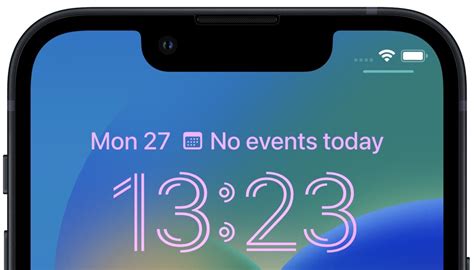 Lock Screen Customization Moving The Clock On IPhone 13 Lock Screen