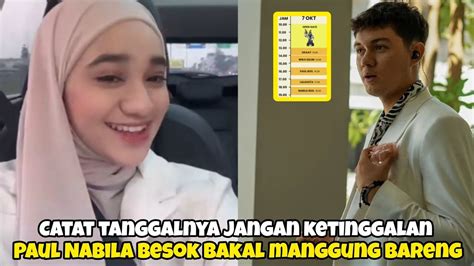 Full Asupan Vitamin Paul Nabila Besok Bakal Manggung Bareng Di Gbk