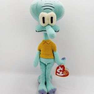 Ty Beanie Baby Squidward Tentacles The Squid From Spongebob