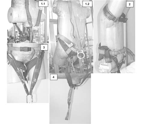 Examples Of Damage Sustained By Full Body Harnesses Results Of Static