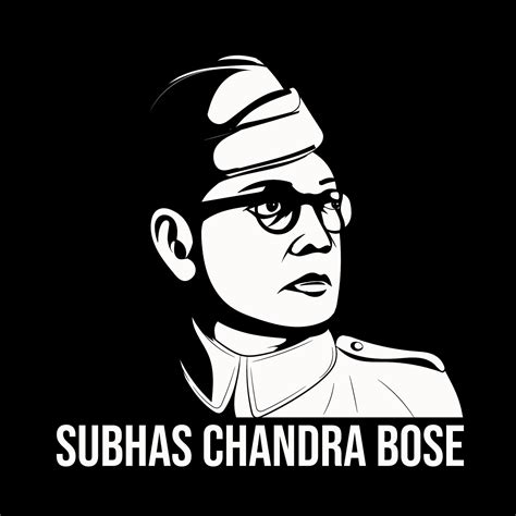 Netaji Subhas Chandra Bose Vector Art Icons And Graphics For Free