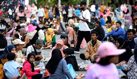 Libur Lebaran 2023 Wisatawan Padati Kota Tua Foto Liputan6