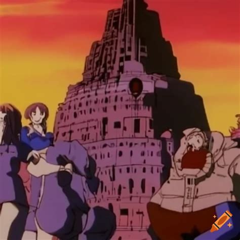 Cover Art For The Anime Ova Tower Of Babel On Craiyon