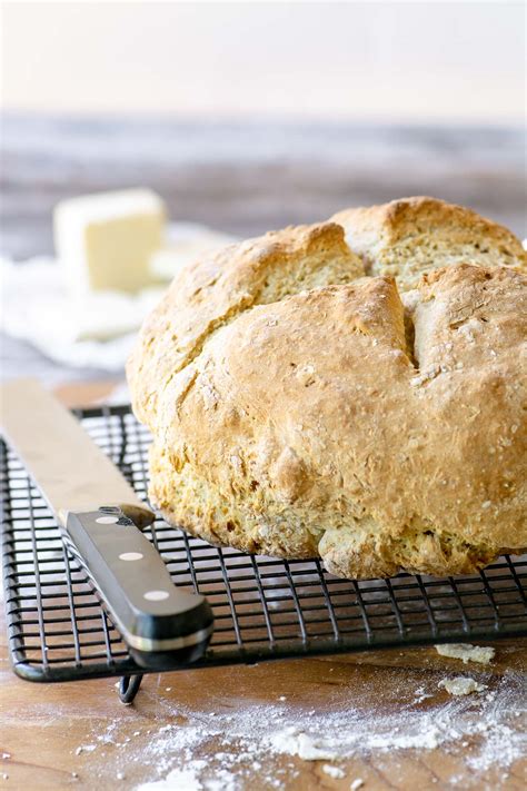 Irish Oatmeal Soda Bread • Authentic Recipe