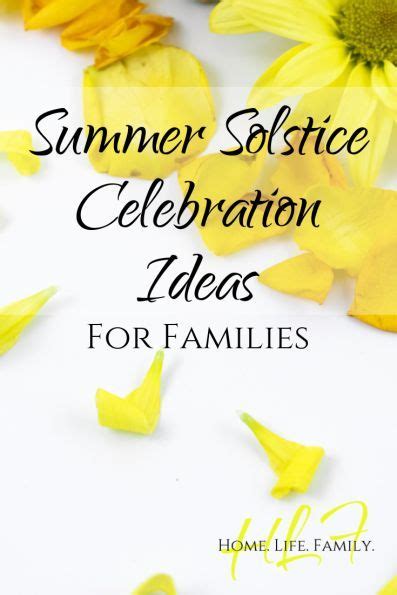 Summer Solstice Litha Midsummer Celebration Ideas For Families Artofit