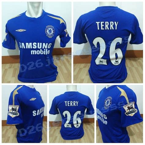 Jual Jersey RETRO ChelseaA Home Centenary 2005 Cetak Nama Nomor