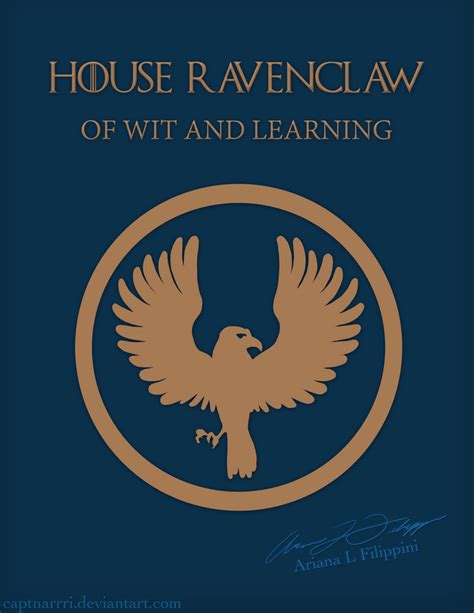 House Ravenclaw by CaptnArrri on DeviantArt