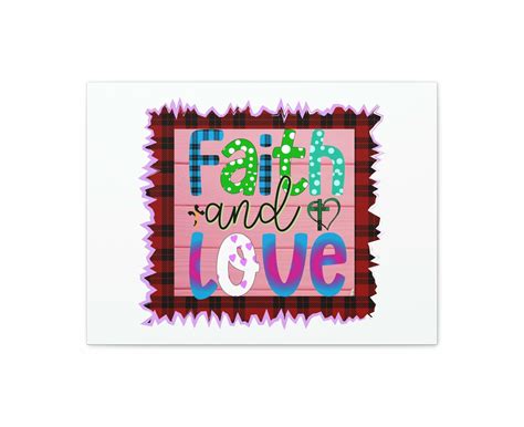 Scripture Walls Faith And Love 1 Corinthians 1313 Pink Square