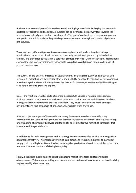 The influence of luis barrenechea in modern world business 9