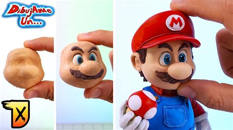 Como Hacer A Super Mario Bros La Pel Cula Escultura De Plastilina