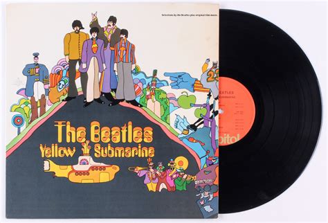 The Beatles Yellow Submarine Vinyl Record Album Pristine Auction