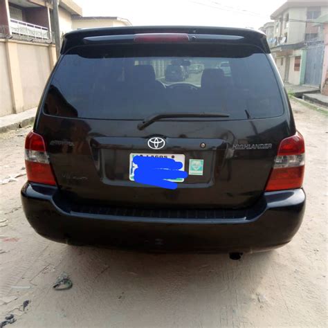 Model Toyota Highlander Used Selling Fast Autos Nigeria