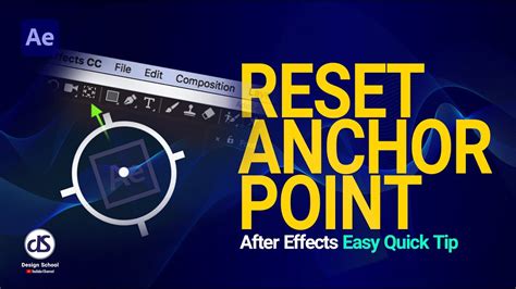 How To Reset Anchor Point In After Effects Ctrl Alt Home Youtube